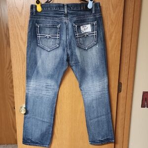 Safari denim jeans mens 38x32   great condition number 5118
